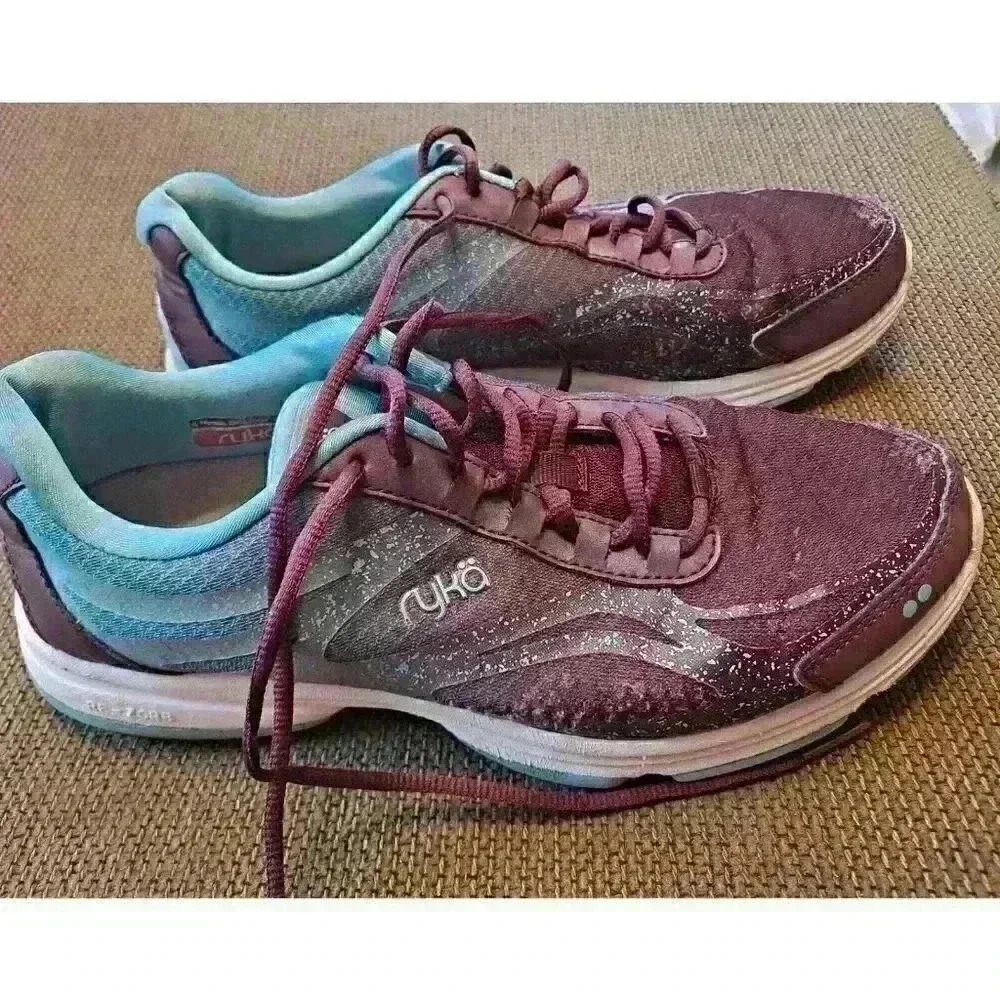 Ryka Dynamic 2.5 Training Shoes  Sneakers Women's 8.5 M‎ Grape Purple Tur…